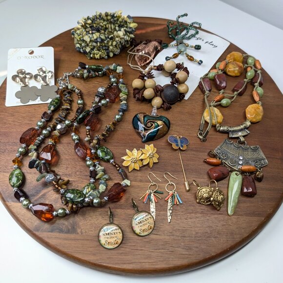 Vintage to Now Jewelry Lot - Boho Natural - Picture 2 of 16